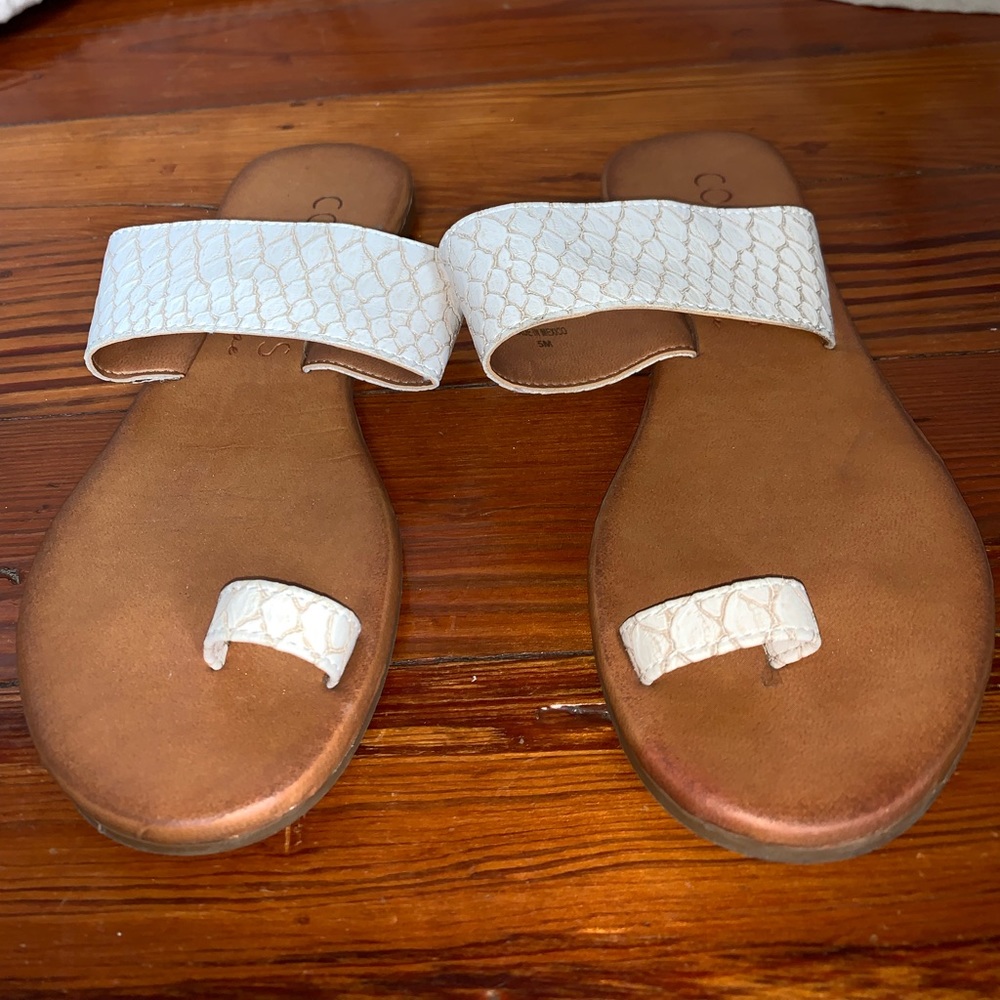 Coconuts by Matisse snake print sandals